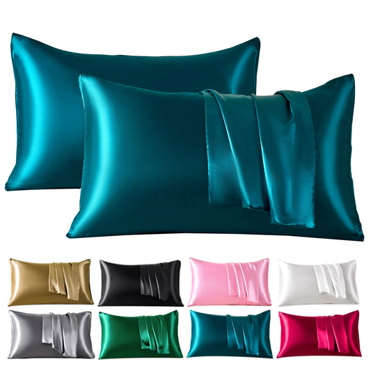 2pcs Satin Pillowcase