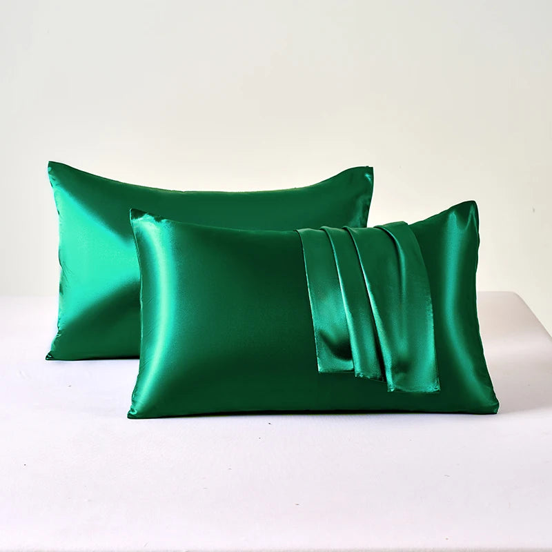 2pcs Satin Pillowcase