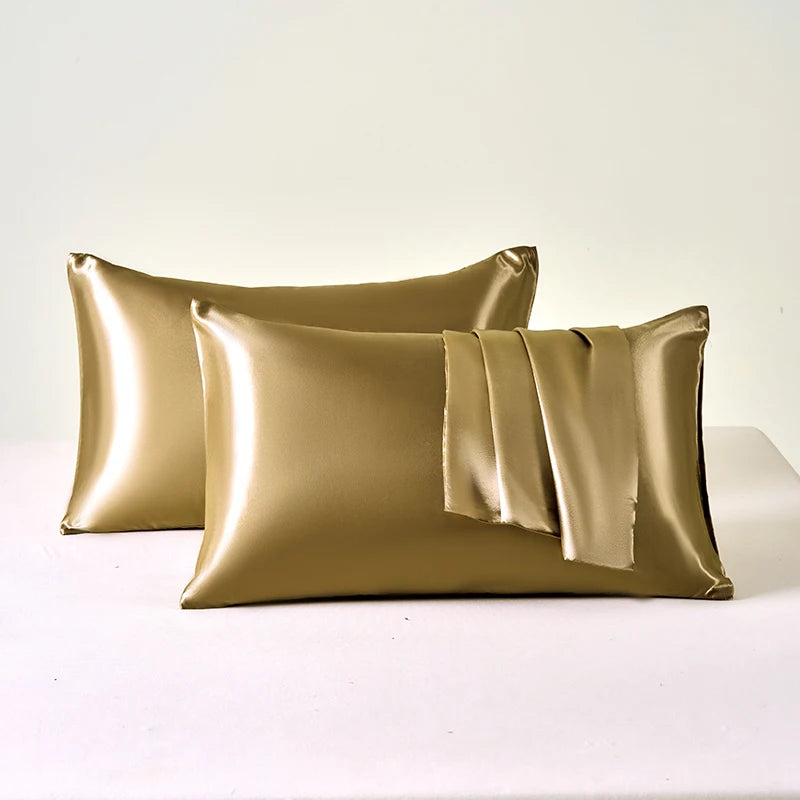2pcs Satin Pillowcase