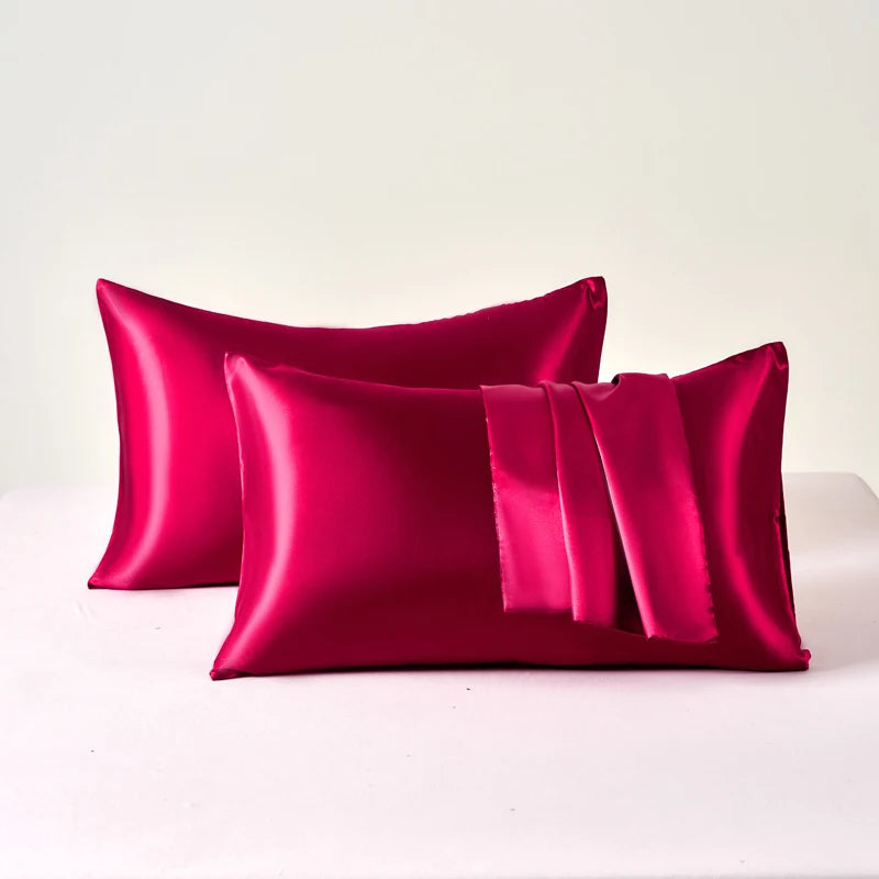 2pcs Satin Pillowcase