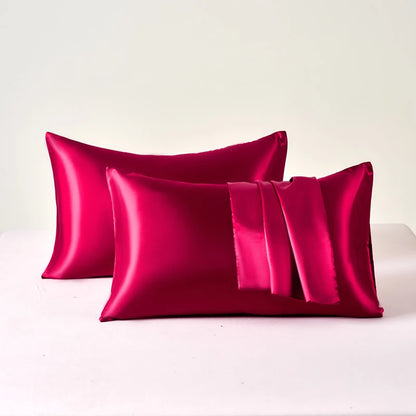 2pcs Satin Pillowcase