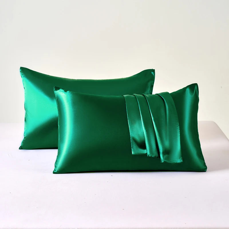 2pcs Satin Pillowcase
